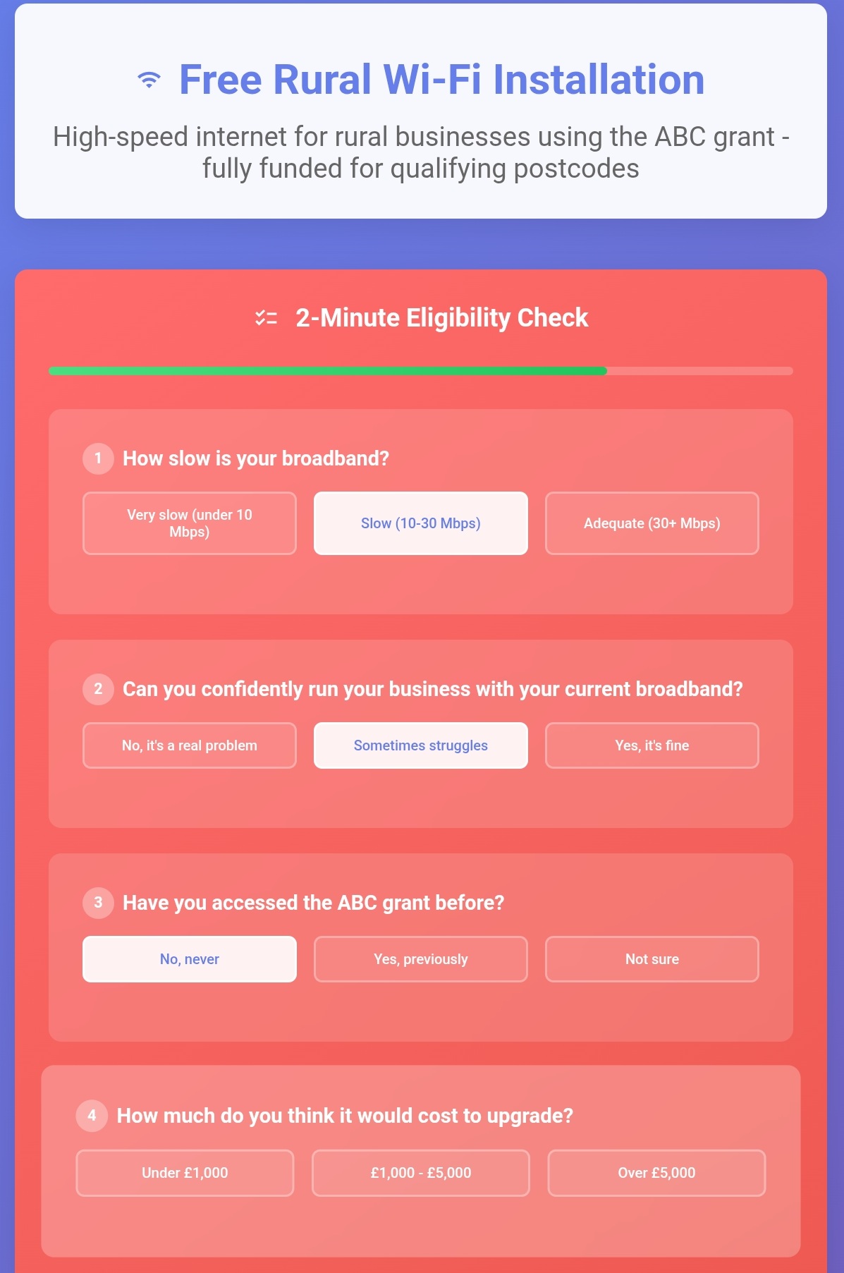 ABC Grant Helper Web App