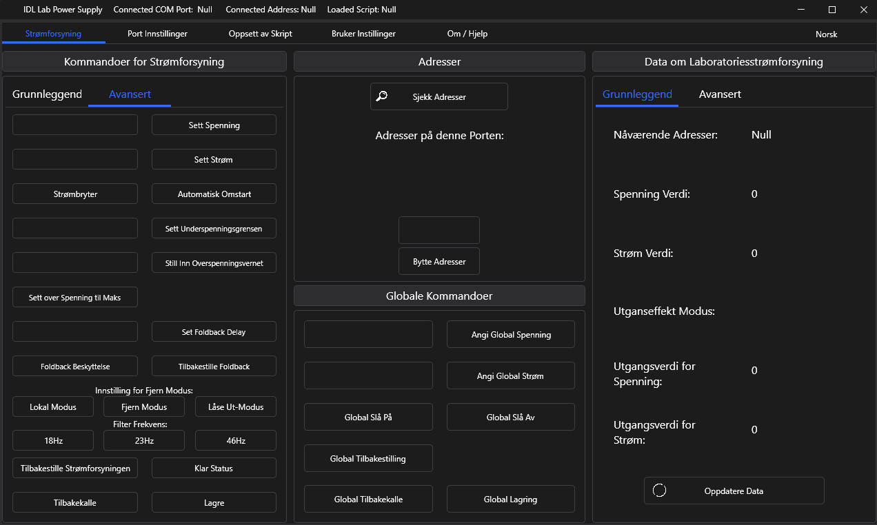 Lab Power Supply Controller