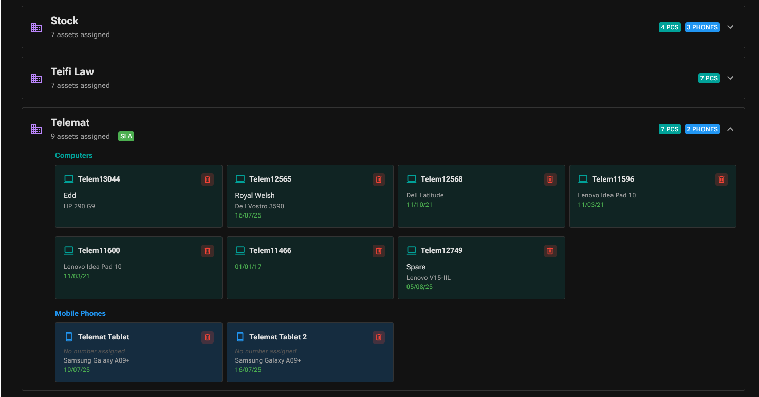 Asset Management App